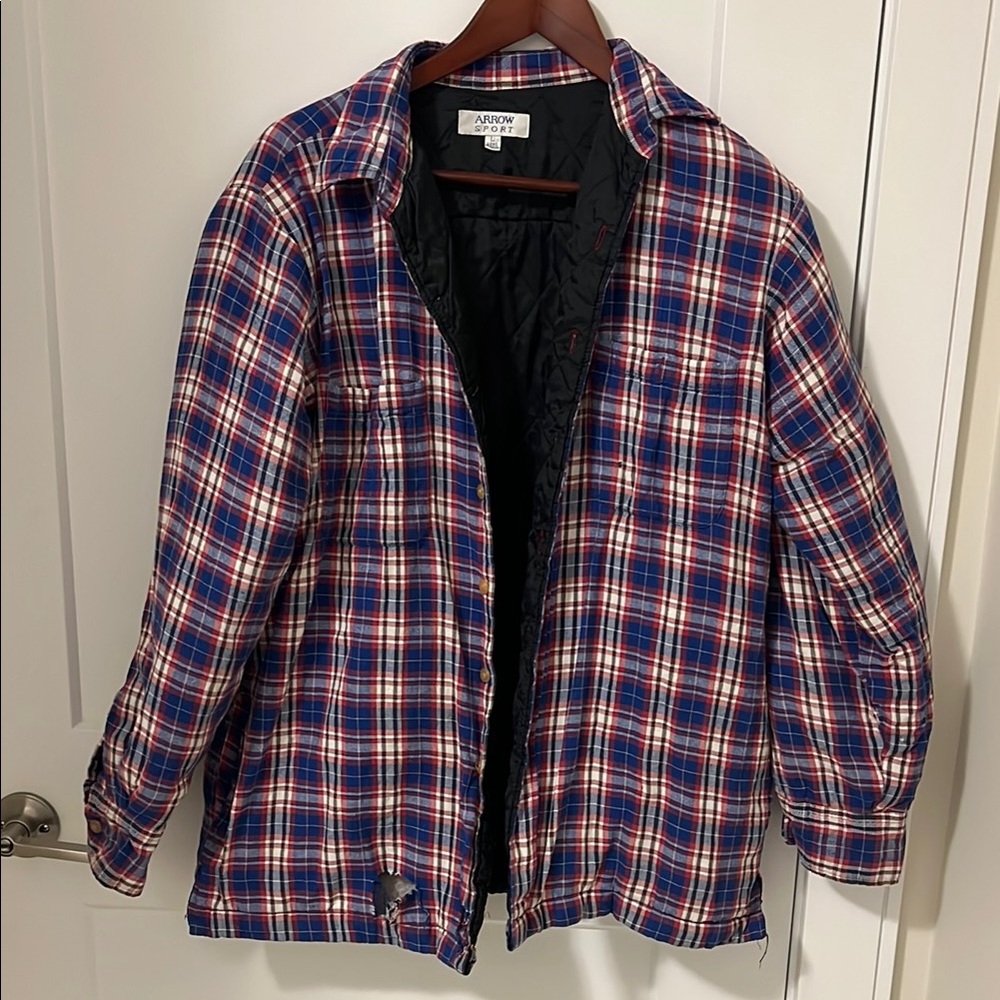 Plaid Flannel Jacket